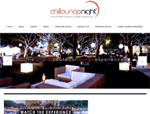 Tablet Screenshot of chilloungenight.com